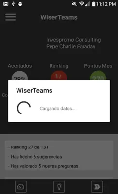 Wiserteams android App screenshot 1